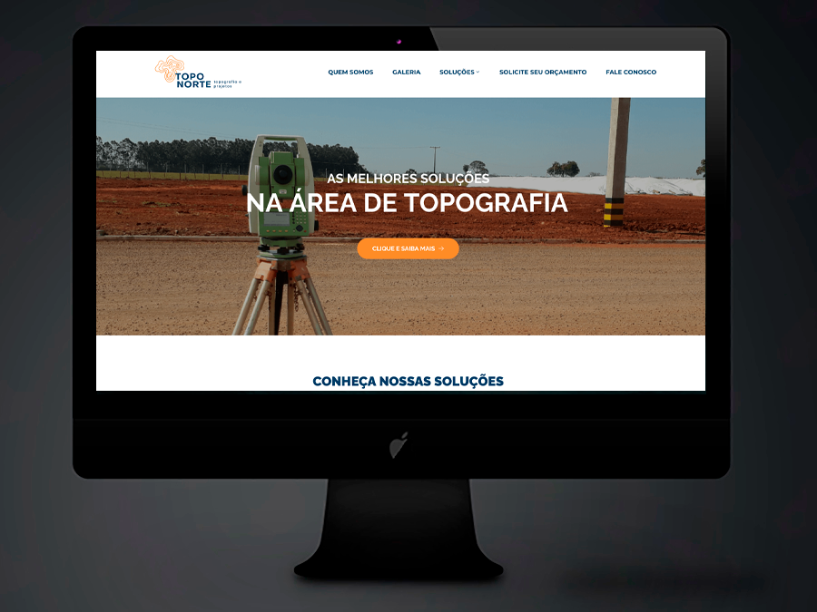 Website em WordPress em Londrina: Criação de Site para a Empresa Toponorte